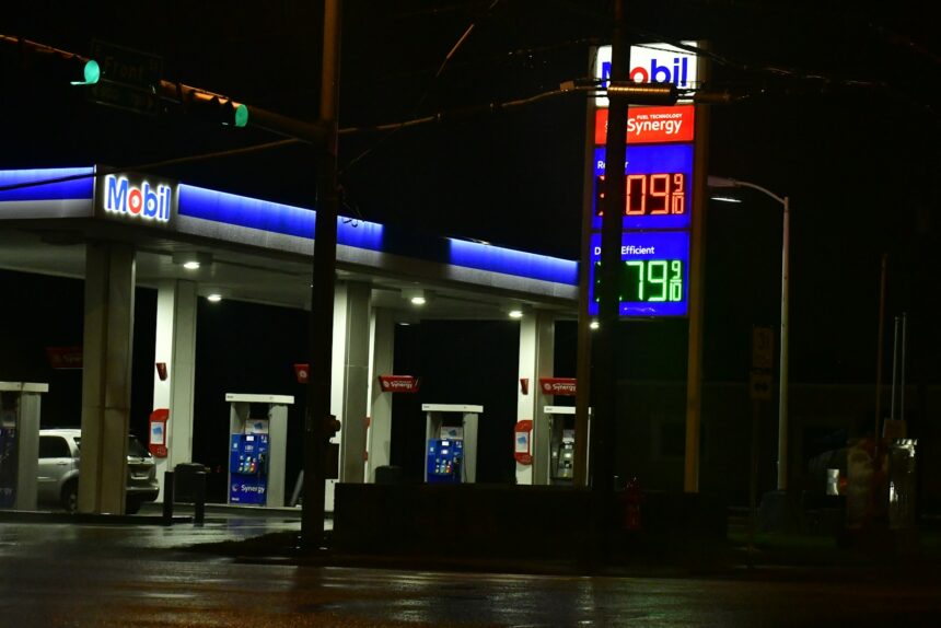 Iran launches missiles, oil prices drop