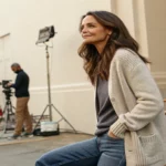 katie holmes fall outfit