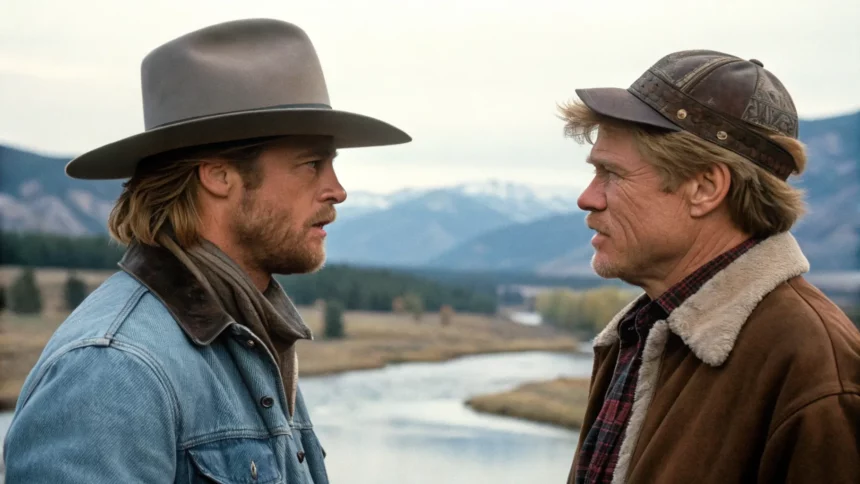 brad pitt mentored robert redford