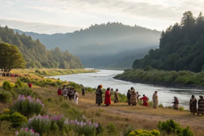 mapuche celebrate tripantu ceremony chile