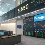 sp nasdaq set new records