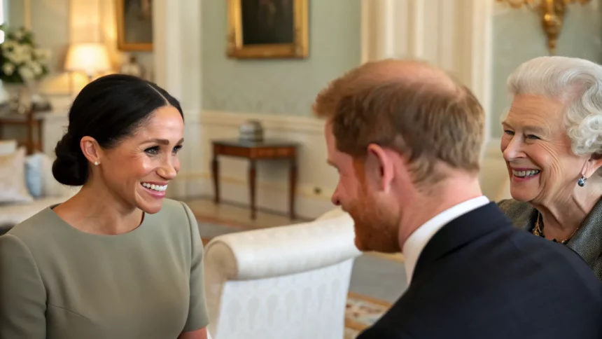 meghan deepens links with celebrity family