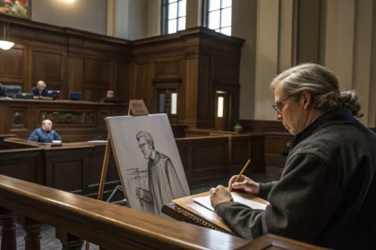 courtroom artist chronicles post trump aftermath