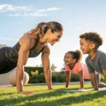 kids workout with brittany mahomes