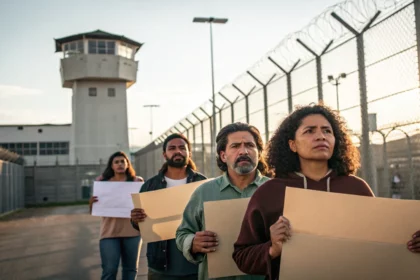 venezuelan migrants demand justice after transfer