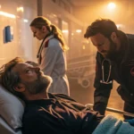 man critical water park incident