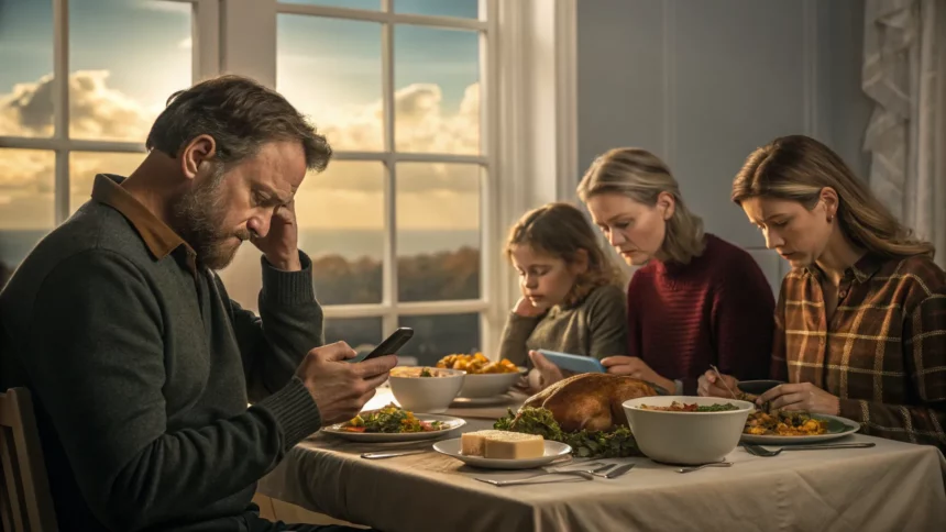 public grief shared before thanksgiving