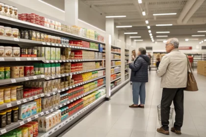 shoppers reconsider pricey grocery staples