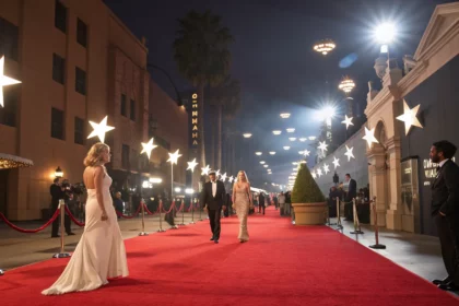 stars blend vintage modern carpet