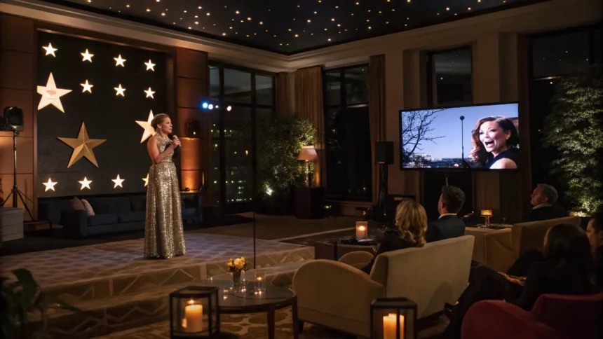 surprise performance star studded night