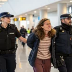 swiss traveler arrested ibiza altercation