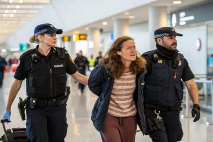 swiss traveler arrested ibiza altercation