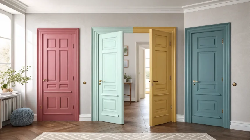 painted doors emerge as home trend