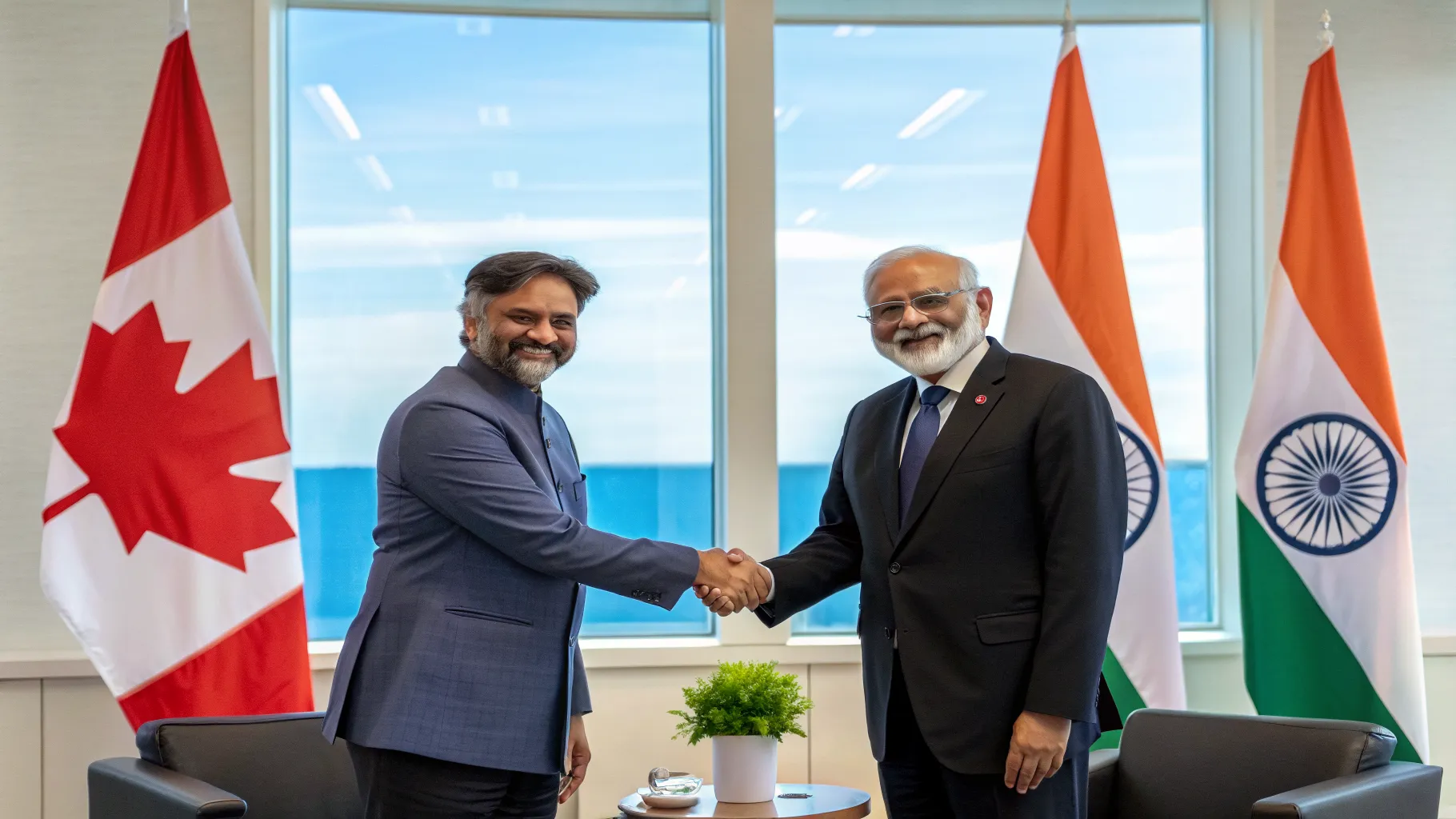 India, Canada Set $50B Trade Goal