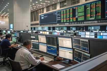 stocks swing volatile early trading