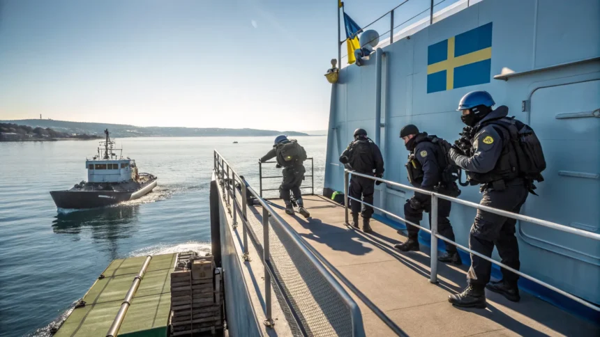 sweden investigates unregistered vessel incident