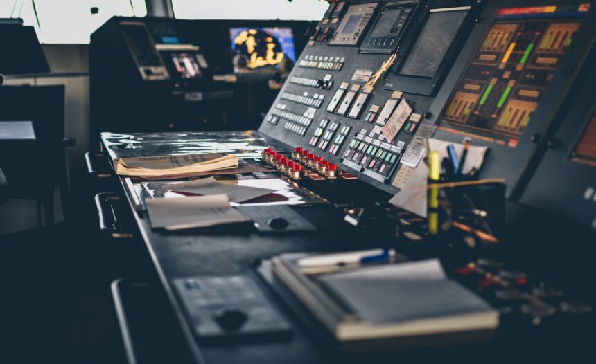 black flat screen tv turned on near black and gray audio component: defense tech venture capital