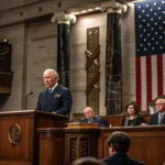 king charles condemns political violence congress