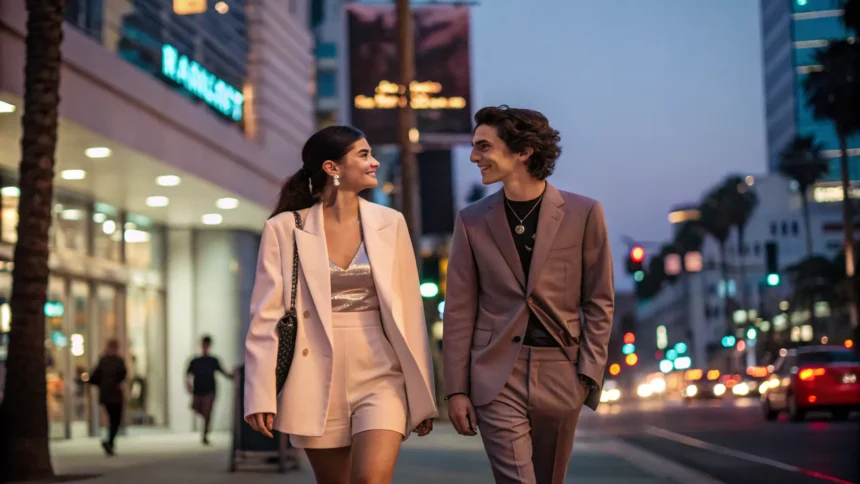 kylie jenner timothee chalamet los angeles