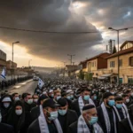 mass funeral defies covid rules