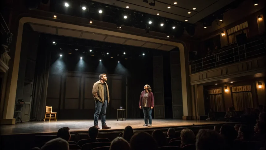 playwright steps in amid illness