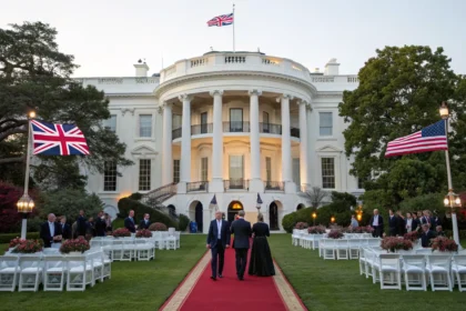 white house hosts royal couple