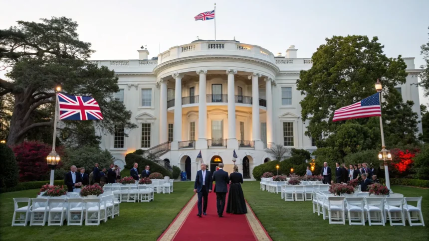 white house hosts royal couple
