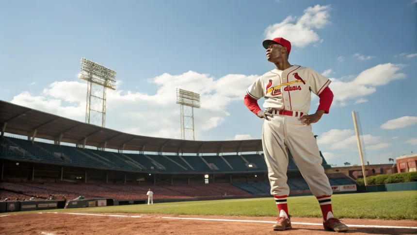curt flood reshapes baseball stand