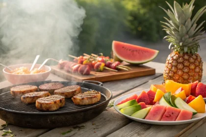 grilled fruit summer side dishes