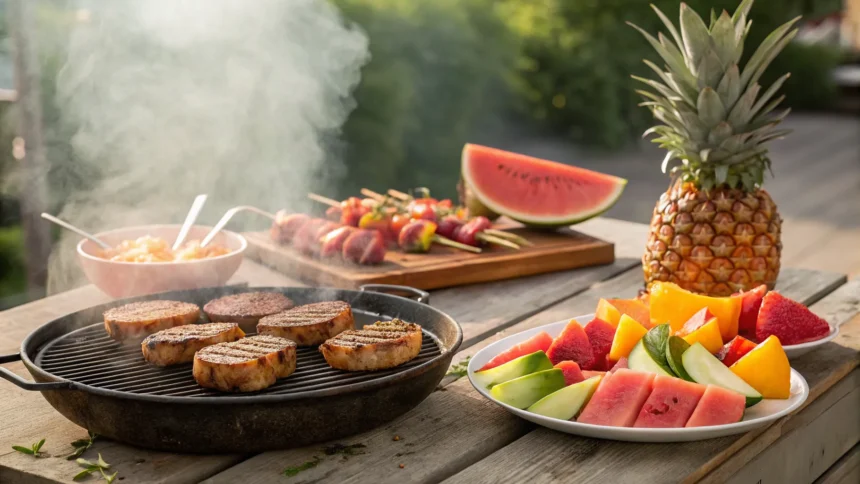 grilled fruit summer side dishes