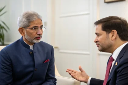 india first policy jaishankar rubio