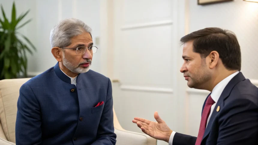 india first policy jaishankar rubio