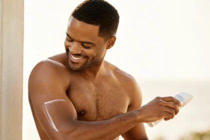 larenz tate endorses bevel skincare