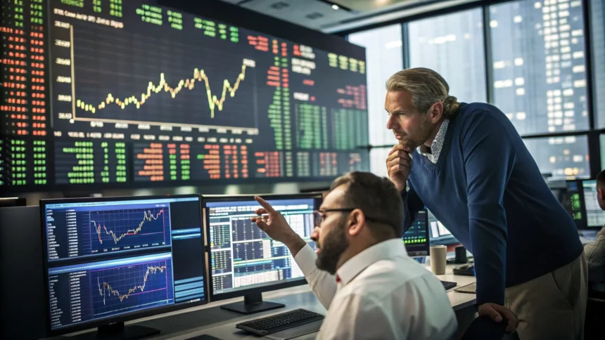 stocks swing in early trading