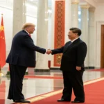 trump xi beijing summit opens