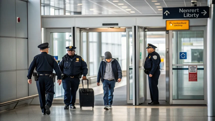 united passenger detained newark altercation