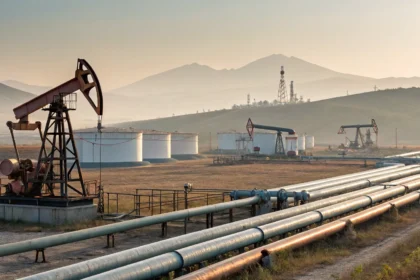 oil futures decline from peaks