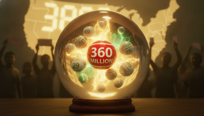 powerball jackpot reaches 360 million