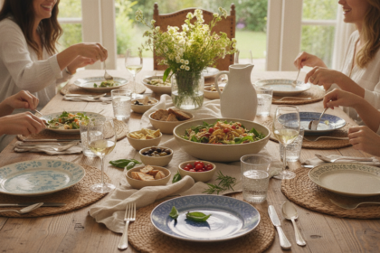 casual dining etiquette redefines table