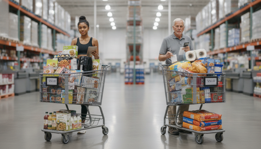 costco spending across generations