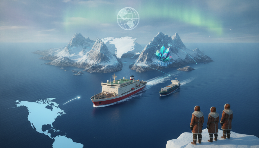 greenland arctic stakes us interest