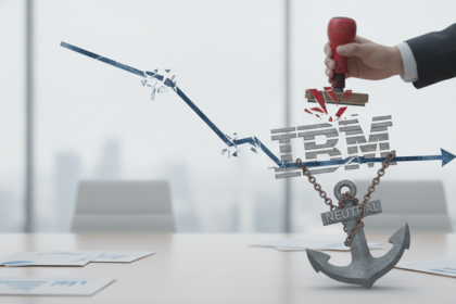 ibm stock rating downgraded firm