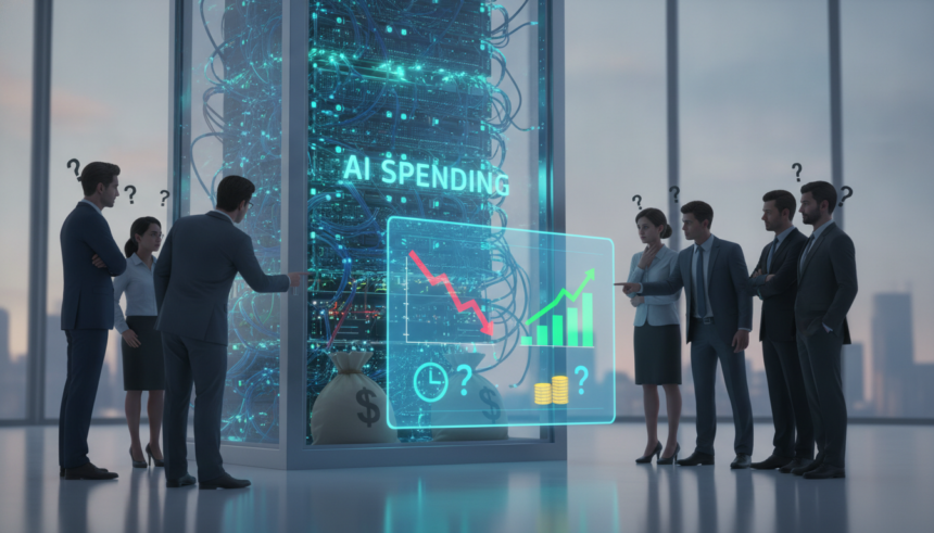 investors question ai spending payoff