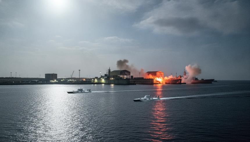 us deploys sea drones iran