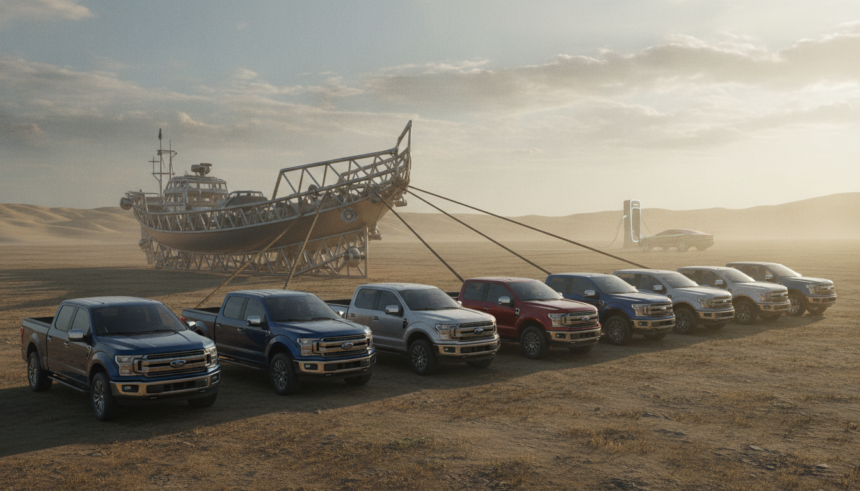 ford trucks sales slide strategy