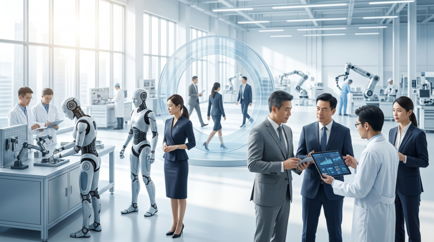 china raises listing bar robot startups