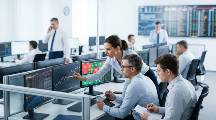 investors prepare trading day risks