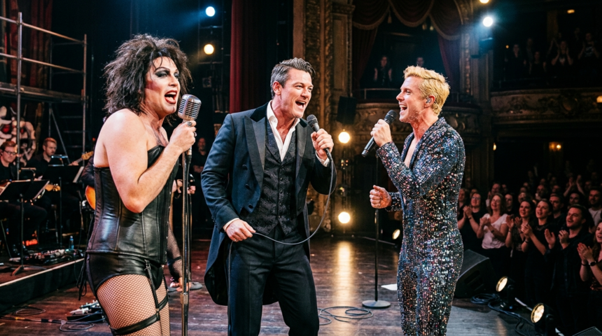 three performers share iconic role