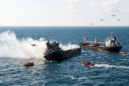drone strikes sink ship black sea