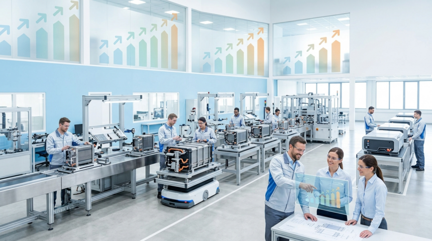 fuel cell maker raises guidance again